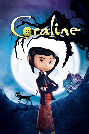 Poster for the movie «Coraline»