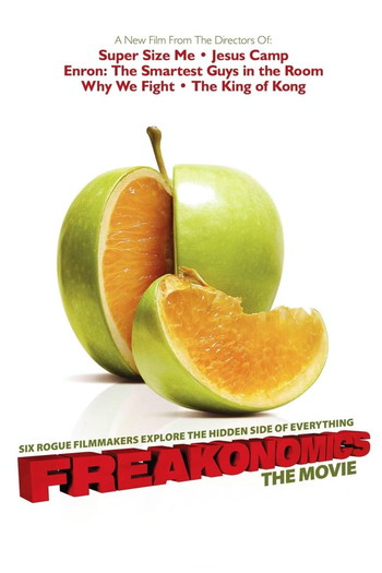 Poster for the movie «Freakonomics»