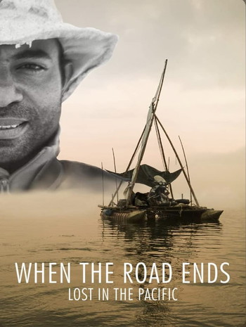 Poster for the movie «When the Road Ends»