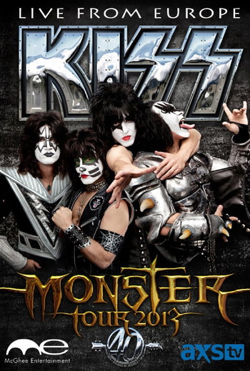 Poster for the movie «The Kiss Monster World Tour: Live from Europe»