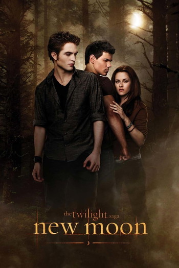 Poster for the movie «The Twilight Saga: New Moon»