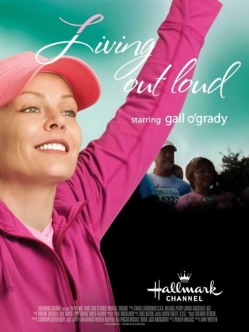 Poster for the movie «Living Out Loud»