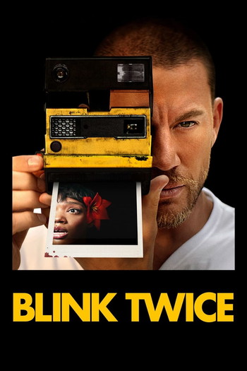 Poster for the movie «Blink Twice»