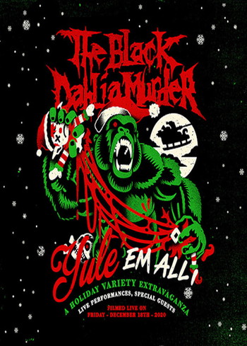 Poster for the movie «The Black Dahlia Murder: Yule em All!»