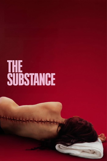 Poster for the movie «The Substance»