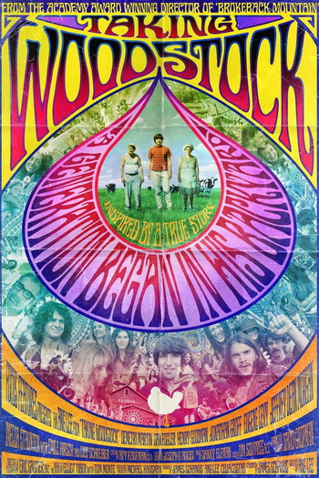 Poster for the movie «Taking Woodstock»