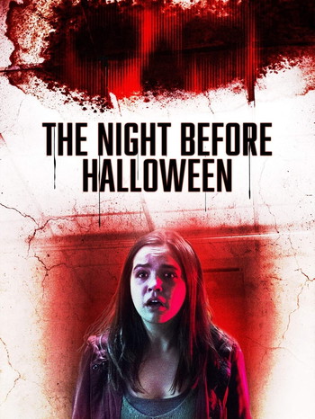 Poster for the movie «The Night Before Halloween»