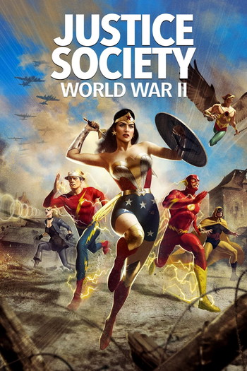 Poster for the movie «Justice Society: World War II»