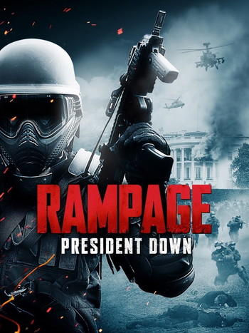 Poster for the movie «Rampage: President Down»