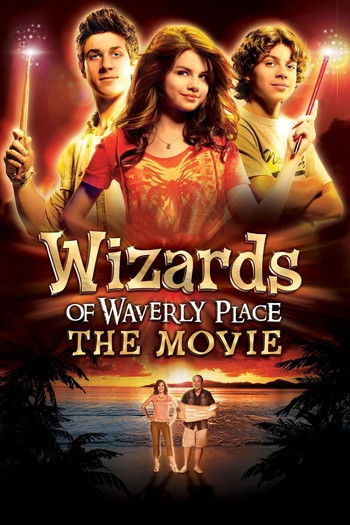 Poster for the movie «Wizards of Waverly Place: The Movie»