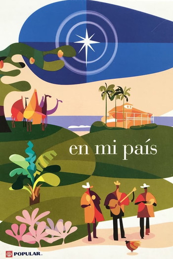 Poster for the movie «En mi país»