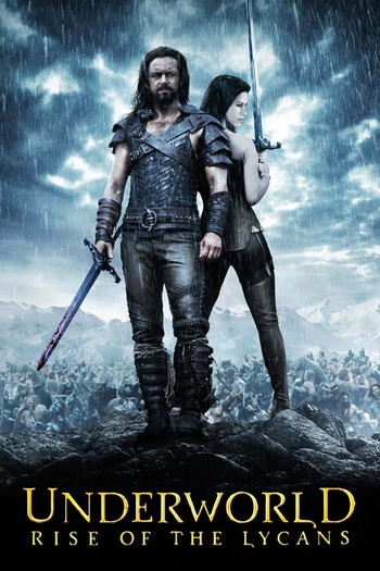 Poster for the movie «Underworld: Rise of the Lycans»