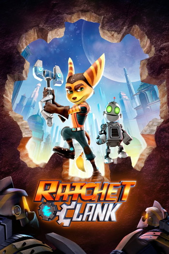 Poster for the movie «Ratchet & Clank»