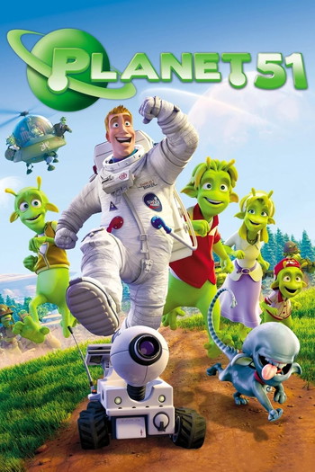 Poster for the movie «Planet 51»