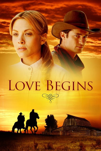 Poster for the movie «Love Begins»