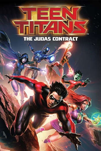 Poster for the movie «Teen Titans: The Judas Contract»