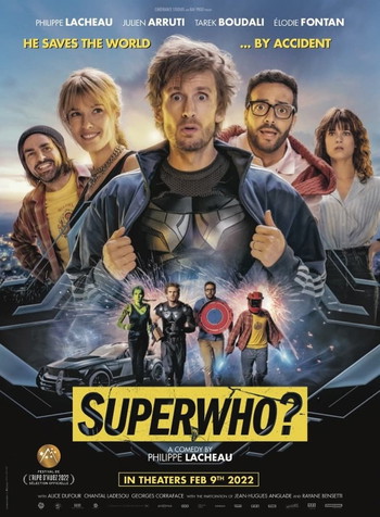 Poster for the movie «Superwho?»