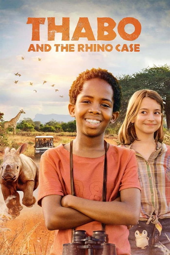 Poster for the movie «Thabo and the Rhino Case»