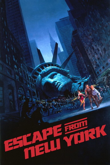 Poster for the movie «Escape from New York»