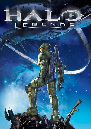 Poster for the movie «Halo Legends»