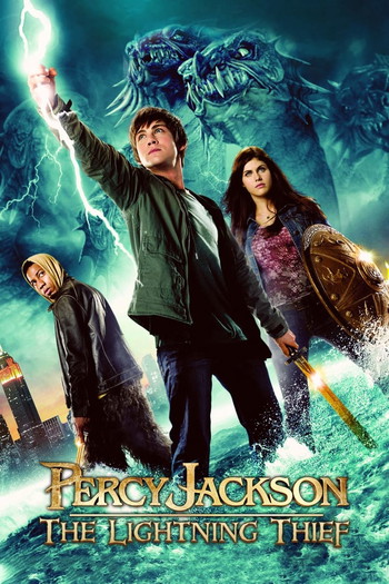 Poster for the movie «Percy Jackson & the Olympians: The Lightning Thief»