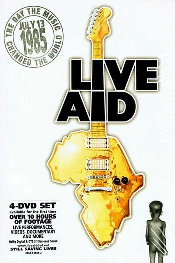 Poster for the movie «Live Aid»