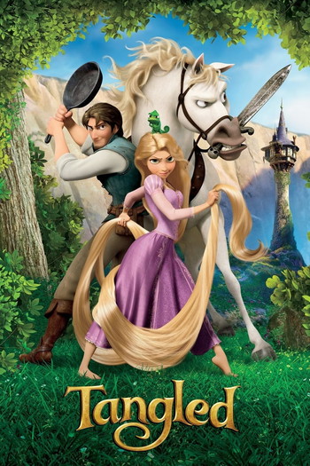 Poster for the movie «Tangled»