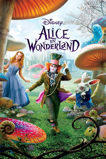 Poster for the movie «Alice in Wonderland»