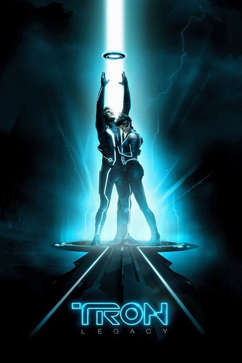 Poster for the movie «TRON: Legacy»