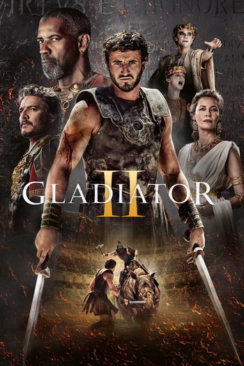 Poster for the movie «Gladiator II»