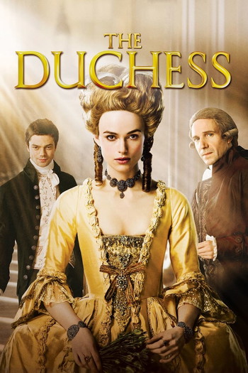 Poster for the movie «The Duchess»