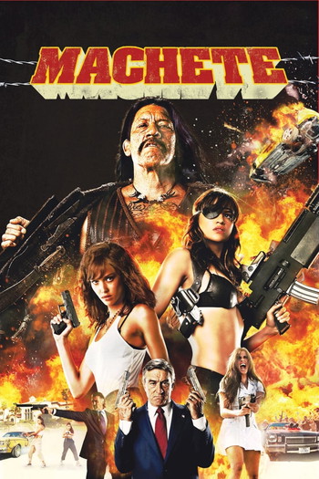 Poster for the movie «Machete»