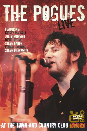 Poster for the movie «The Pogues Live at the Town and Country»