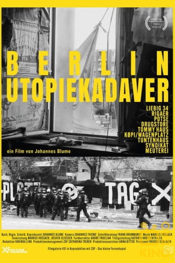 Poster for the movie «Berlin Utopiekadaver»