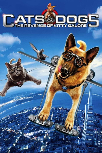 Poster for the movie «Cats & Dogs: The Revenge of Kitty Galore»