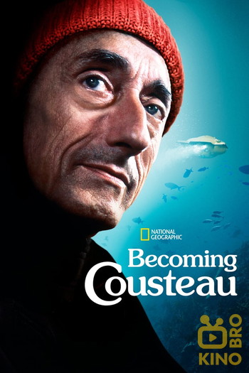 Poster for the movie «Becoming Cousteau»