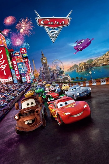 Poster for the movie «Cars 2»