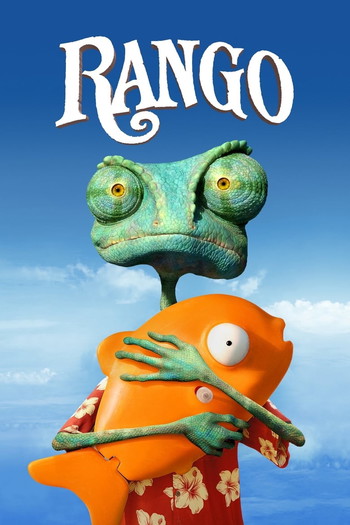 Poster for the movie «Rango»