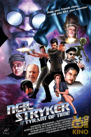 Poster for the movie «Neil Stryker and The Tyrant of Time»