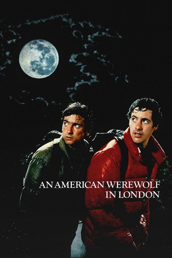 Poster for the movie «An American Werewolf in London»