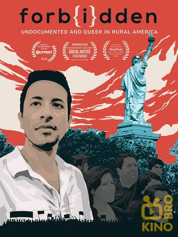 Poster for the movie «Forbidden: Undocumented and Queer in Rural America»