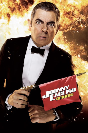 Poster for the movie «Johnny English Reborn»