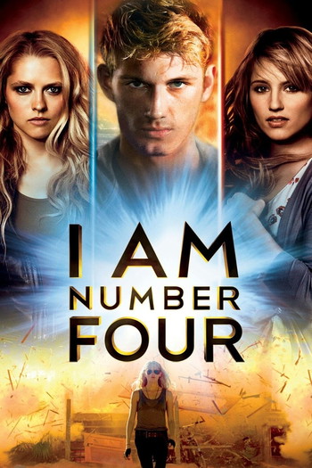 Poster for the movie «I Am Number Four»