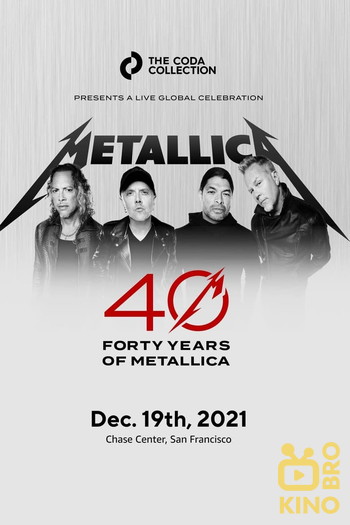 Постер к фильму «Metallica: 40th Anniversary - Live at Chase Center (Night 2)»