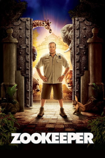 Poster for the movie «Zookeeper»