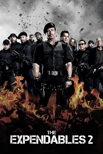 Poster for the movie «The Expendables 2»