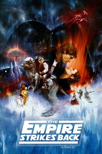 Poster for the movie «The Empire Strikes Back»