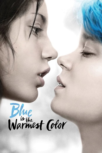 Poster for the movie «Blue Is the Warmest Color»