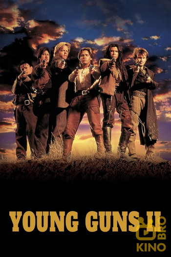 Poster for the movie «Young Guns II»