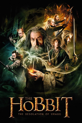 Poster for the movie «The Hobbit: The Desolation of Smaug»